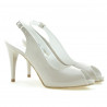Sandali donna 1250 vernice beige perla