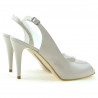 Sandali donna 1250 vernice beige perla