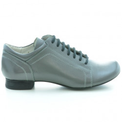 Scarpe casual donna 645 grigie suola nera