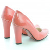 Scarpe eleganti donna 1214 vernice rosso corallo