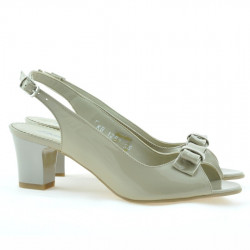 Sandali donna 1251 vernice beige