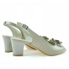 Sandali donna 1251 vernice beige