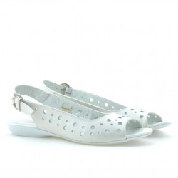 Sandali donna 5020 bianco perla