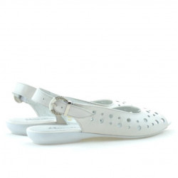 Sandali donna 5020 bianco perla