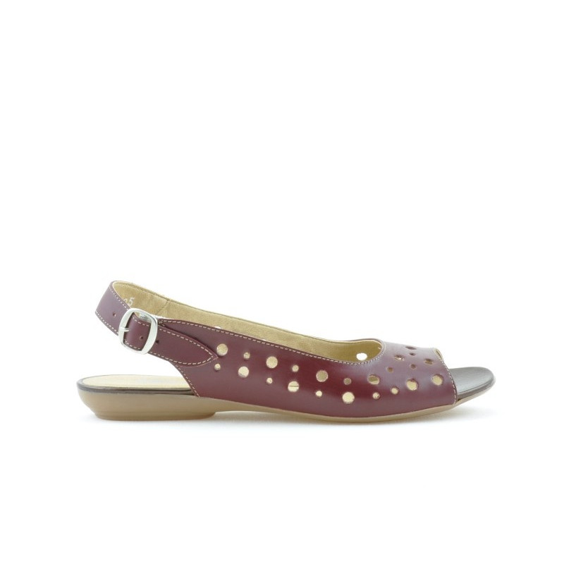 Sandali donna 5020 bordeaux