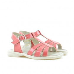 Sandali per bambini piccoli 53c vernice corallo