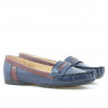 Mocassini donna 619 indaco+vinaccia