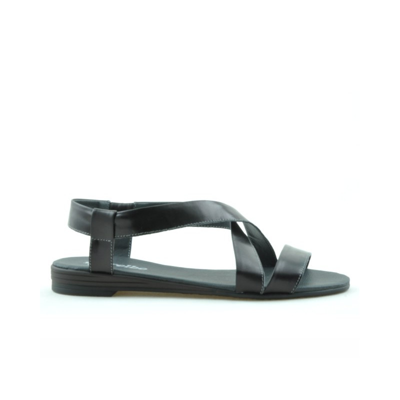 Sandali donna 5010 vernice nera