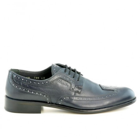 Scarpe eleganti uomo 799 indaco
