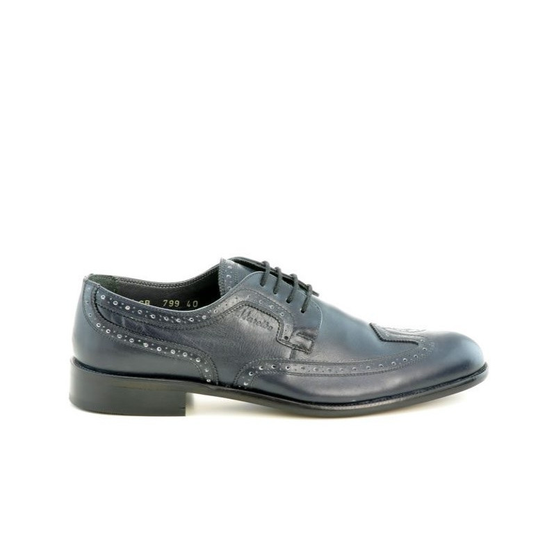Scarpe eleganti uomo 799 indaco