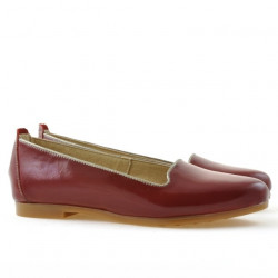 Ballerine donna 662 vernice bordeaux