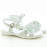 Sandali bambini 523 bianco+verde chiaro