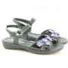 Sandali per bambini 523 vernice nera+viola