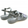 Sandali per bambini 523 vernice nera+viola