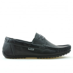 Mocassini uomo 778p nero traforato