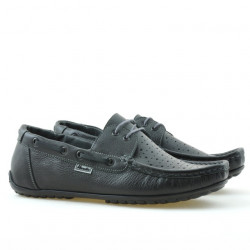 Mocassini uomo 778p nero traforato
