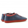 Mocassini uomo 864 indaco+rosso
