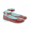 Scarpe bambini piccoli 17c vernice rossa
