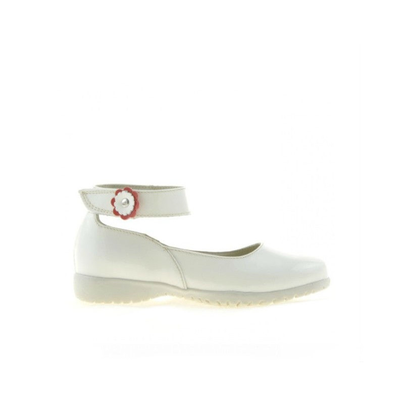 Scarpine per bambini piccoli 17c vernice beige