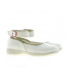 Scarpine per bambini piccoli 17c vernice beige