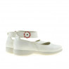 Scarpine per bambini piccoli 17c vernice beige