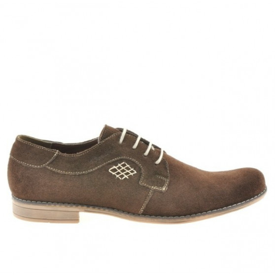 Scarpe casual / eleganti uomo 730 caffè velour
