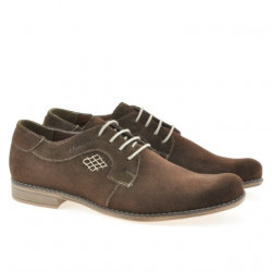 Scarpe casual / eleganti uomo 730 caffè velour