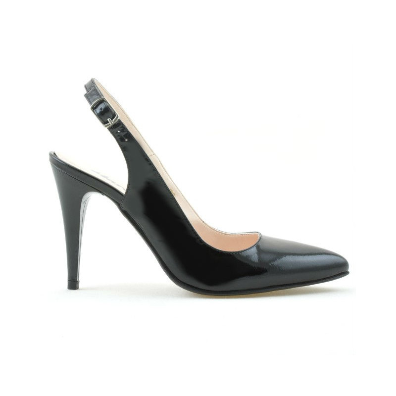 Sandali donna 1249 vernice nera