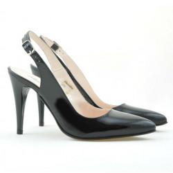 Sandali donna 1249 vernice nera