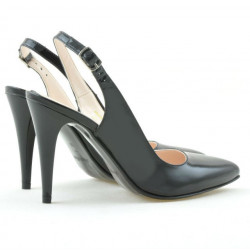 Sandali donna 1249 vernice nera