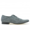 Scarpe eleganti uomo 786 grigio velluto