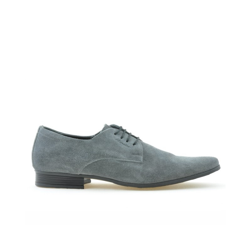 Scarpe eleganti uomo 786 grigio velluto