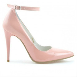 Scarpe eleganti donna 1247 vernice rosa