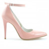 Scarpe eleganti donna 1247 vernice rosa