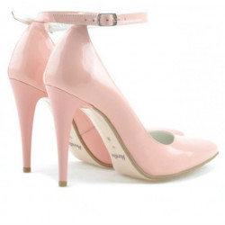 Scarpe eleganti donna 1247 vernice rosa