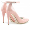 Scarpe eleganti donna 1247 vernice rosa