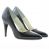 Scarpe eleganti donna 1246 vernice nera satinata