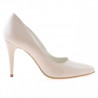 Scarpe eleganti donna 1246 vernice avorio