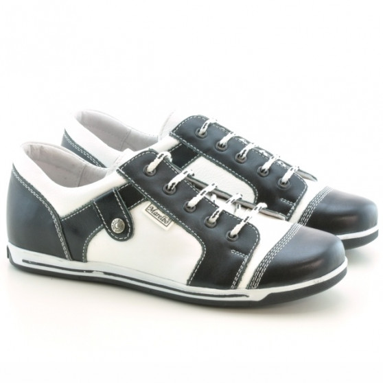Scarpe sportive donna 143-1 nero+bianco