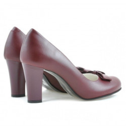 Scarpe eleganti donna 1245 bordeaux