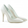 Scarpe eleganti donna 1241 vernice avorio