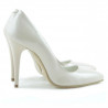 Scarpe eleganti donna 1241 vernice avorio