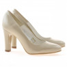 Scarpe eleganti donna 1243 vernice beige