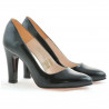 Scarpe eleganti donna 1243 vernice nera satinata