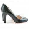 Scarpe eleganti donna 1243 vernice nera satinata