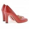 Scarpe eleganti donna 1243 vernice rosso satinato