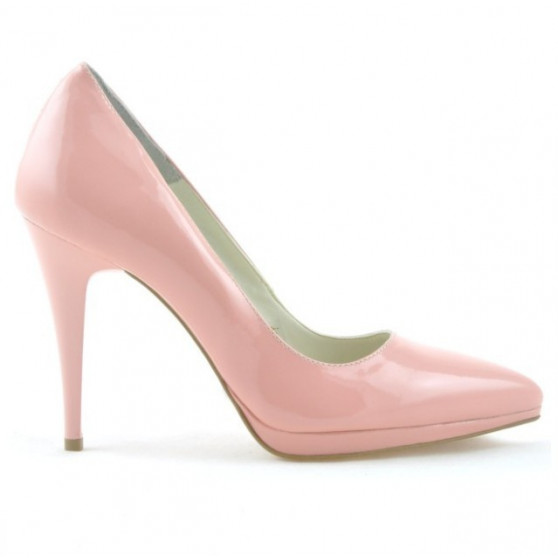 Scarpe eleganti donna 1244 vernice rosa