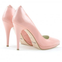 Scarpe eleganti donna 1244 vernice rosa