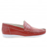 Mocassini donna 189 rosso