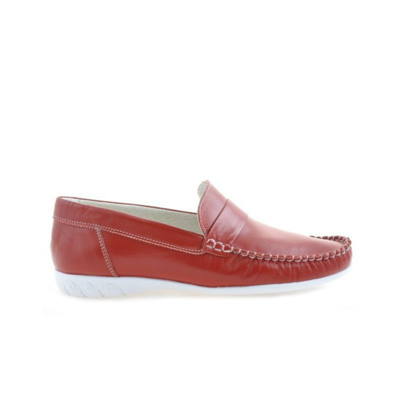 Mocassini donna 189 rosso